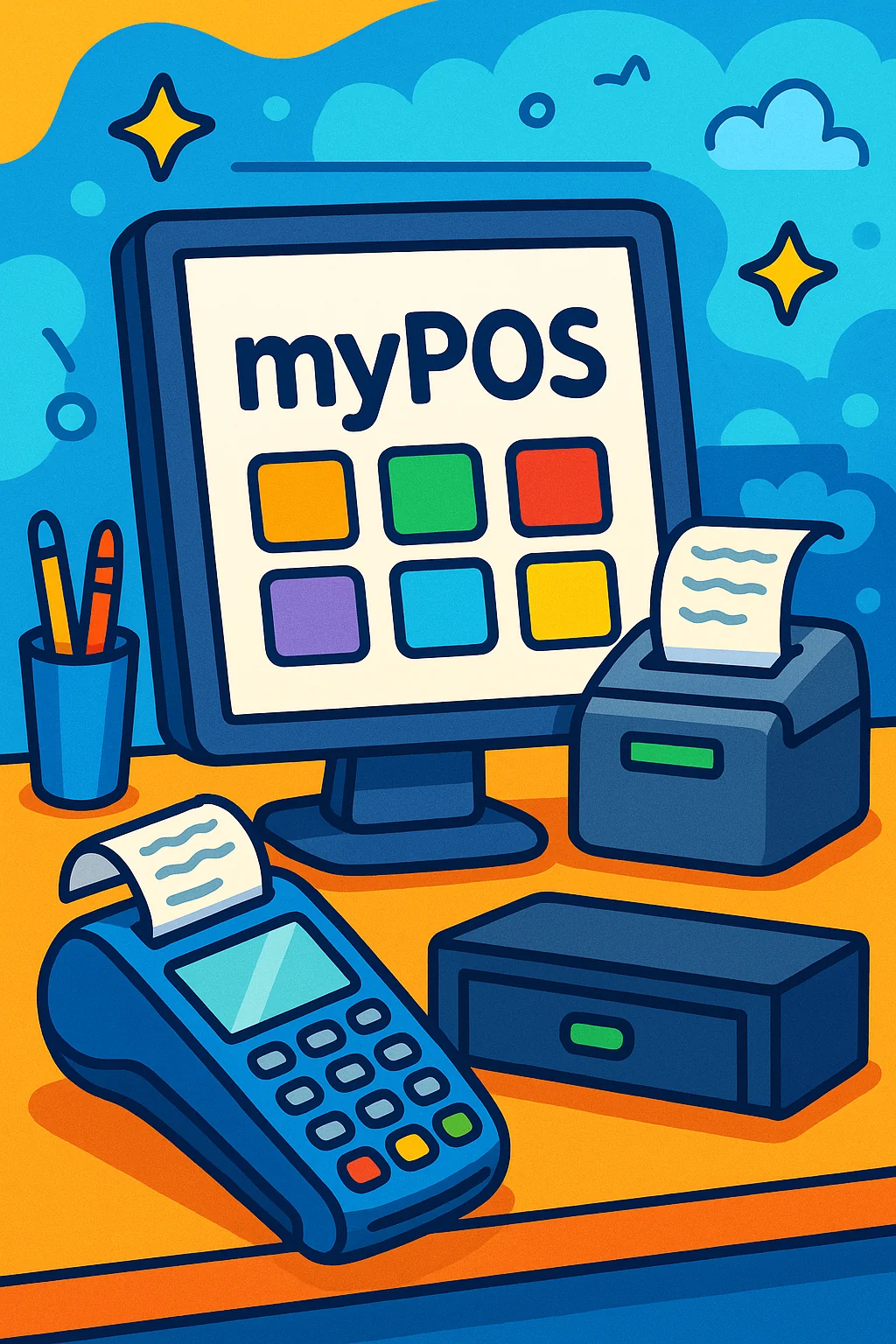 Кроссплатформенное рабочее место кассира MyPos 2.0